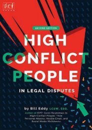  Best PDF High Conflict People in Legal Disputes -  Online - By Bill Eddy