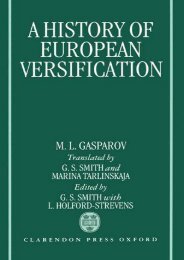  [Free] Donwload A History of European Versification -  Unlimed acces book - By M. L. Gasparov