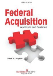 Download Ebook Federal Acquisition: Key Issues and Guidance -  Online - By Paula B. Compton