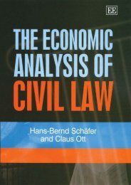  Unlimited Read and Download The Economic Analysis of Civil Law -  Unlimed acces book - By Hans-Bernd Schafer