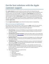 Get the best solutions with the Apple customer support