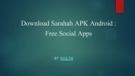 Sarahah APK Android - Free Social Apps