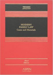  [Free] Donwload Modern Family Law, Third Edition (Casebook) -  [FREE] Registrer - By D. Kelly Weisberg