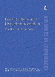  [Free] Donwload Penal Culture and Hyperincarceration: The Revival of the Prison -  Populer ebook - By Chris Cunneen