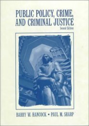  Unlimited Read and Download Public Policy, Crime, and Criminal Justice -  [FREE] Registrer - By Barry W. Hancock Ph.D.