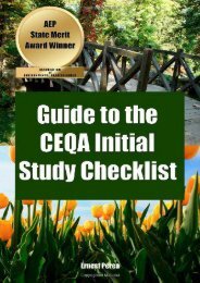 Full Download Guide to the Ceqa Initial Study Checklist -  Best book - By Ernest Perea