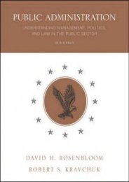  Unlimited Ebook Public Administration: Understanding Management, Politics, and Law in the Public Sector -  Populer ebook - By David H Rosenbloom