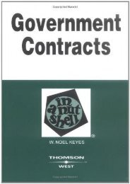  Unlimited Ebook Keye s Government Contracts in a Nutshell (In a Nutshell (West Publishing)) -  Unlimed acces book - By W. Noel Keyes