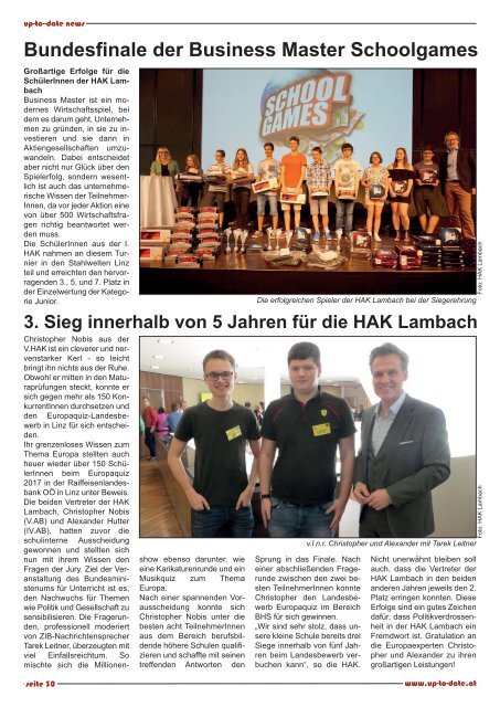 news from edt - lambach - stadl-paura Juli 2017