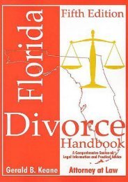 Download Ebook Florida Divorce Handbook: A Comprehensive Source of Legal Information and Practical Advice (Florida Divorce Handbook: A Comprehensive Source of Legal Information   Practical Advice) -  Unlimed acces book - By Gerald B. Keane