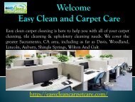 Sacramento Upholstery Cleaning