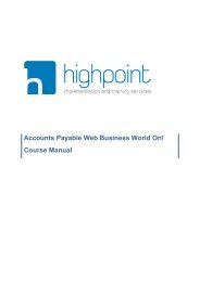 Accounts Payable CM HP