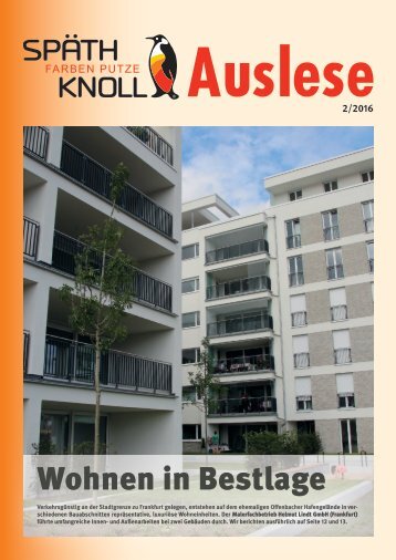 Späth-Auslese – Ausgabe 2/2016