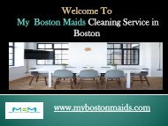 House Cleaning Service in Boston