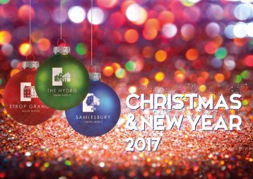 Squire Hotels Christmas Brochure 2017 with Sept Offer