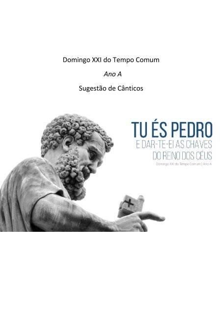 Domingo XXI do Tempo Comum - Ano A