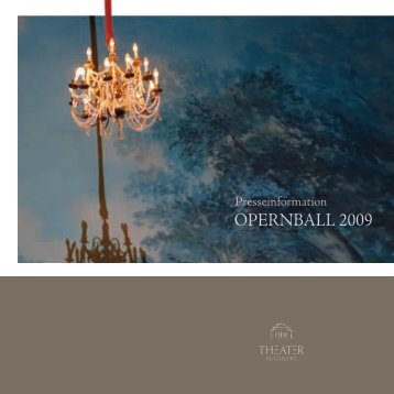 OPERNBALL 2009 - Theater Augsburg