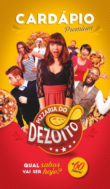 Cardápio Premium - Pizzaria do Dezoito