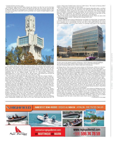 Caribbean Compass Yachting Magazine - August 2017