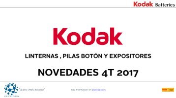 Novedades 4T 2017