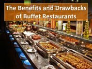 The Benefits and Drawbacks of Buffet Restaurants