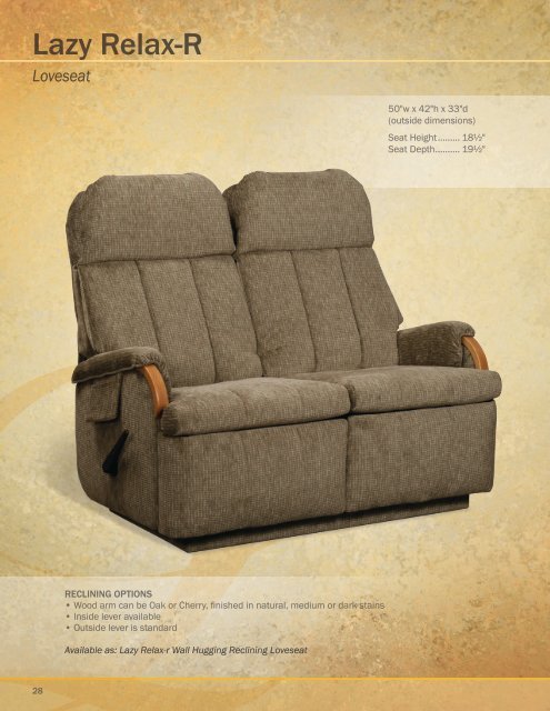 2017 Lambright Comfort Chair Catalog