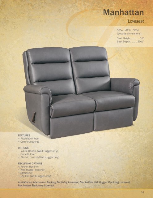 2017 Lambright Comfort Chair Catalog