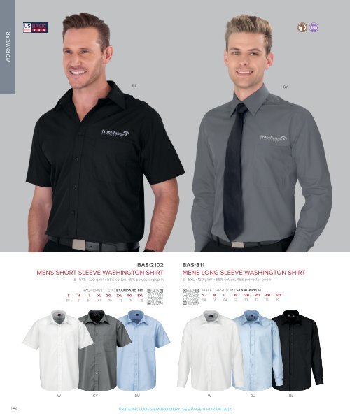 Corporate clothing and lounge shirts