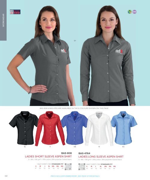 Corporate clothing and lounge shirts