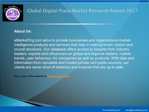 Digital Piano Market by Manufacturers, Countries, Type and Application, Forecast to 2022