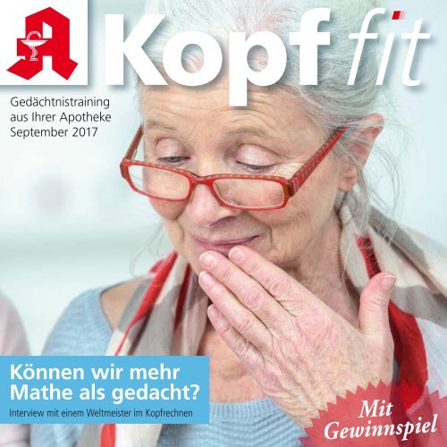 Leseprobe "Kopf-fit" September 2017