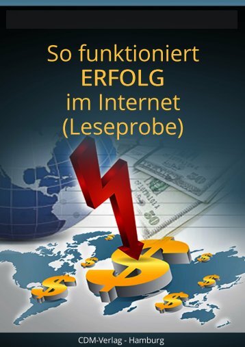 eBook So funktioniert Erfolg im Internet Leseprobe (1708017)