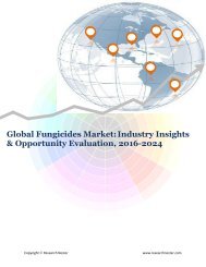 Global Fungicides Market (2016-2024)- Research Nester