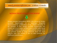 Prostate infection herbal treatment