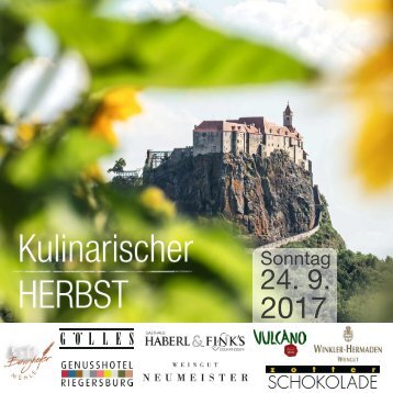 Kulinarischer Herbst 2017_24. September