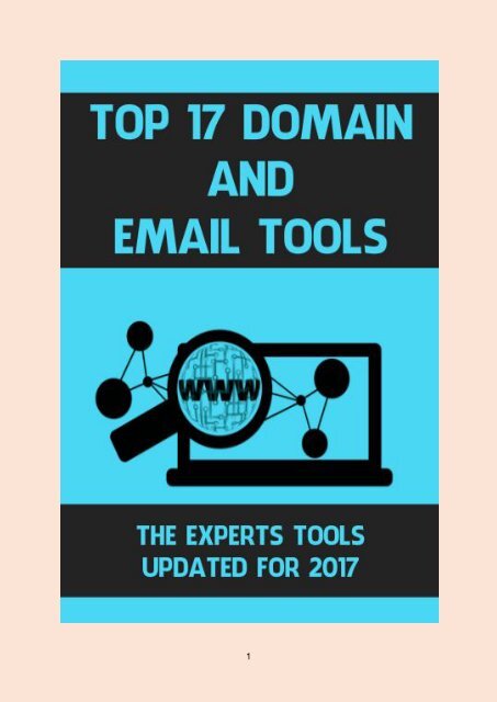 Top 17 Domain and Email Tools