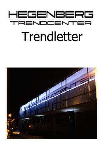 Hegenberg Trendcenter Trendletter