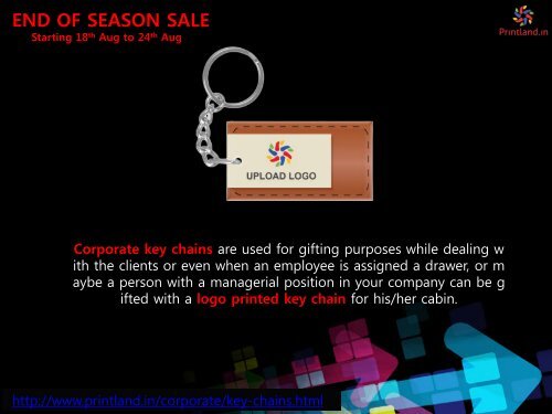 Key Rings - Buy Online Promotional and Corporate Key Chains with Company Logo Printed in India