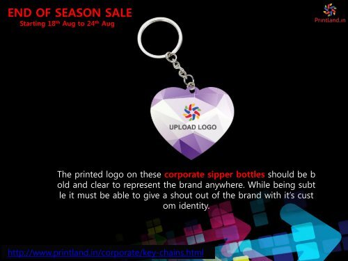 Key Rings - Buy Online Promotional and Corporate Key Chains with Company Logo Printed in India