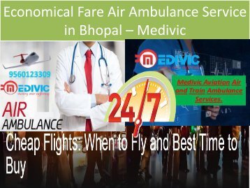 Economical Fare Air Ambulance Service in Bhopal – Medivic