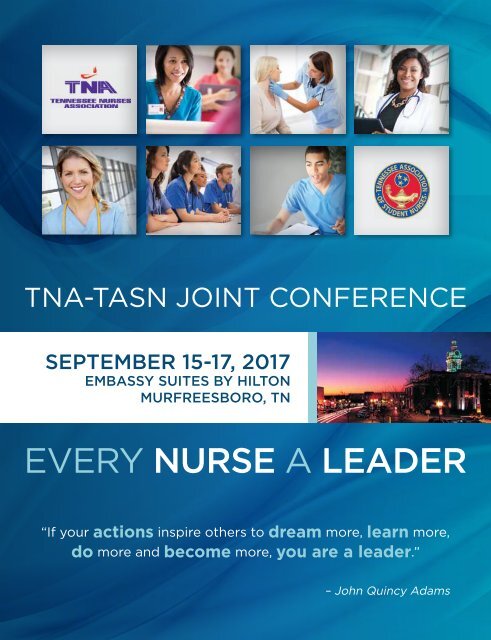 2017 TNA–TASN Joint Conference