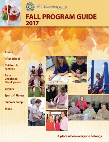2017 Fall Program Guide