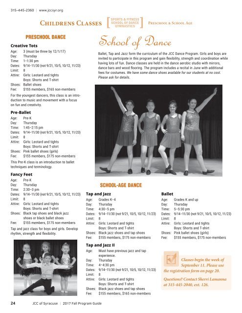 2017 Fall Program Guide