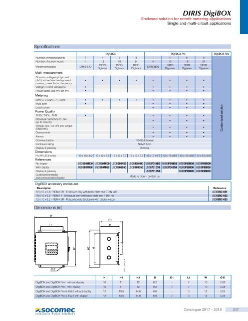 Socomec UL General Catalog