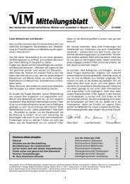 VLM-Mitteilungsblatt 61-2006