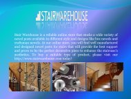Buy Stair Parts Online