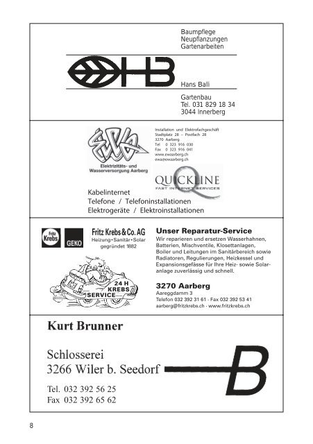 50. AU-Nachrichten 2008 - SC Radelfingen