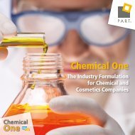 Chemical One: The Industry Formulation for Chemical and Cosmetic Companies