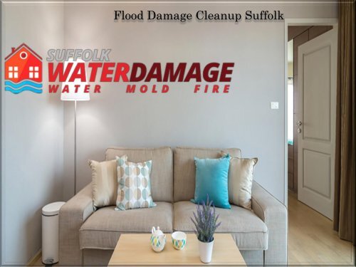 Flood Damage Cleanup Suffolk