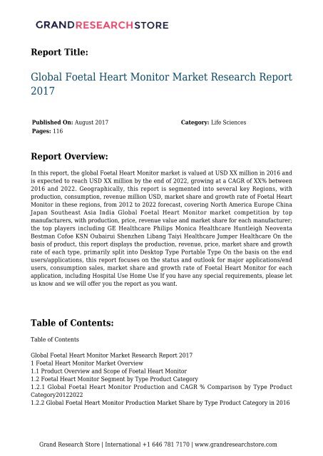 global-foetal-heart-monitor-market-research-report-2017-270-grandresearchstore